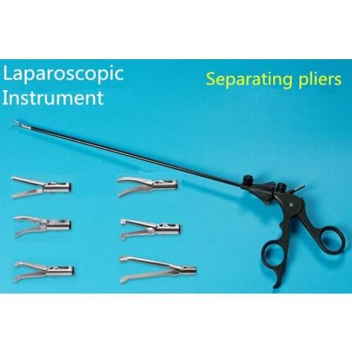 Laparoscopic instruments Right angle/Bent Separating Pliers Laparoscopic separation forceps Hemostatic forceps Vascular forceps