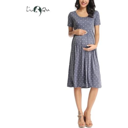 Летние платья в горошек Liu & Qu China At AliExpress