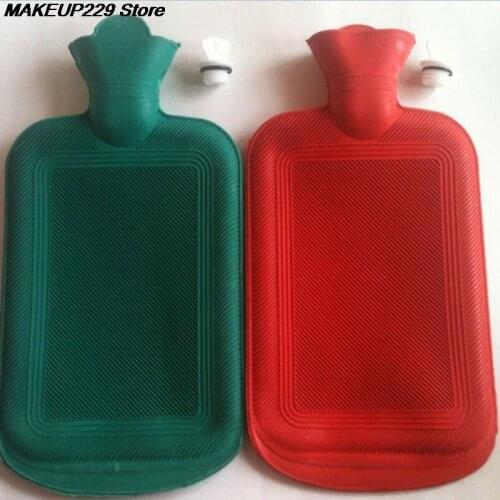 Massage Use Child Kids Adult Rubber Hot Water Bag Bottle Pain Relief Bed Hand Warmer Relaxing Heat Therapy