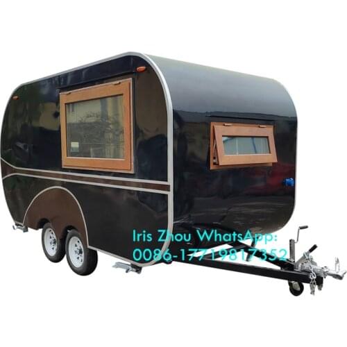 Fashion camper bakery mobile bars fast food trailer for sale europe