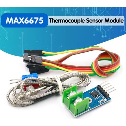 MAX6675 Module + K Type Thermocouple Thermocouple Senso Temperature Degrees Module for arduino