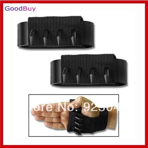 New outdoor New Ninja Shuko Mountain Tree Climbing Heavy Duty Hand Claw Spikes Set of 2 pcs Claws paw hooks self defense