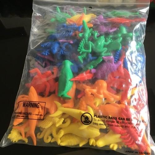 Educational toys montessori learning figures toys for children baby Imitate toys of marine organism sea animals for maths count