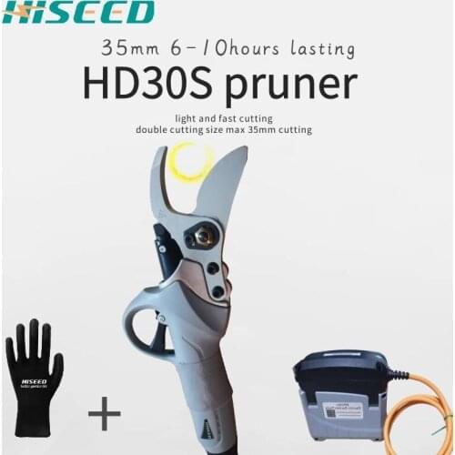 Light and fast cutting electric pruning shears, dobule cutting size easily swift