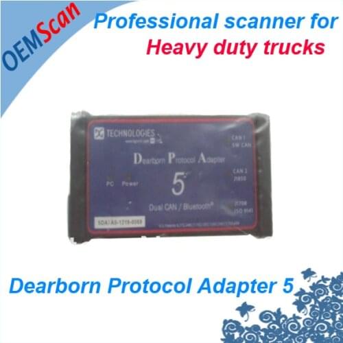 High quality DPA5 Dearborn Protocol Adapter 5 heavy duty Truck Diagnostic Scanner diagnostic tool With Bluetooth