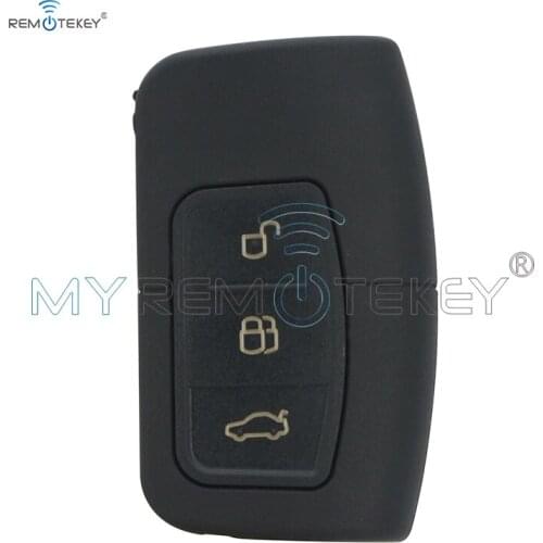 Remtekey key blanks 3 button included emergency key HU101 for Ford 2005 2006 2007 2008 2009 2010