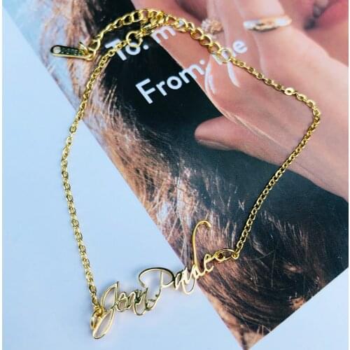 Women Stainless Steel Bracelet Name Bracelets Custom Child Bracelet Personalized Bracelet Name Gift Bracelets For Girlfriends