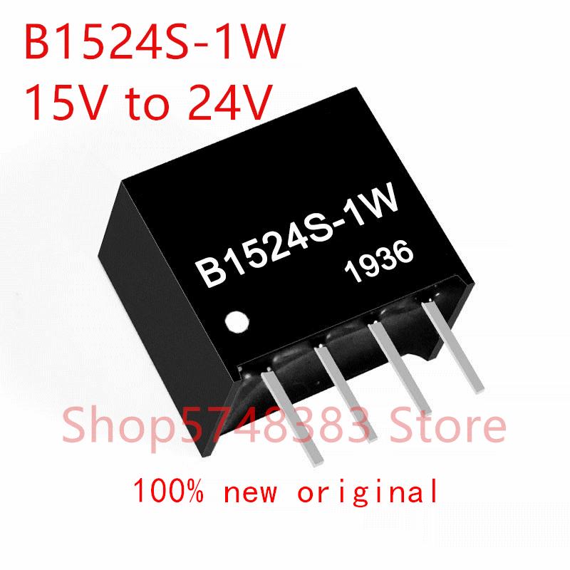 1PCS/LOT 100% new original B1524S-1W B1524S 1W B1524 15V to 24V isolation power supply