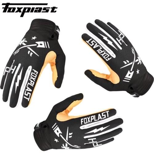 2020 FOXPLAST designs Motorcycle Motocross Moto Biker Cycling Outdoor Sport Skidproof Wear Resistant Full Finger Glove