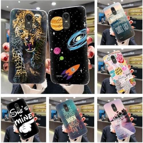 Anime Anti-knock Phone Case For LG Stylus 3/LG Stylo 3 For Woman Customized Fashion Cartoon Cover