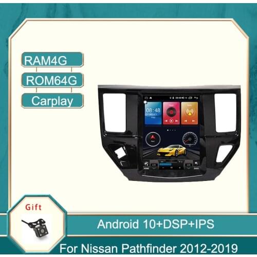 2din Android Car Radio Tesla Style for Nissan Pathfinder R52 SL SV 2012-2020 Car Auto Radio Multimedia Player GPS Navigator