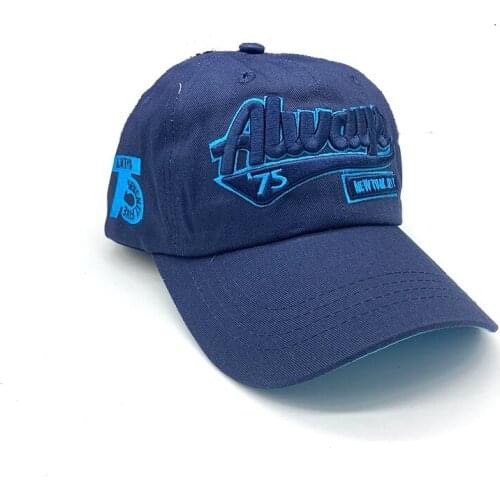 Washed 100% cotton baseball cap hat for women men vintage dad hat Letter embroidery letter outdoor sports caps