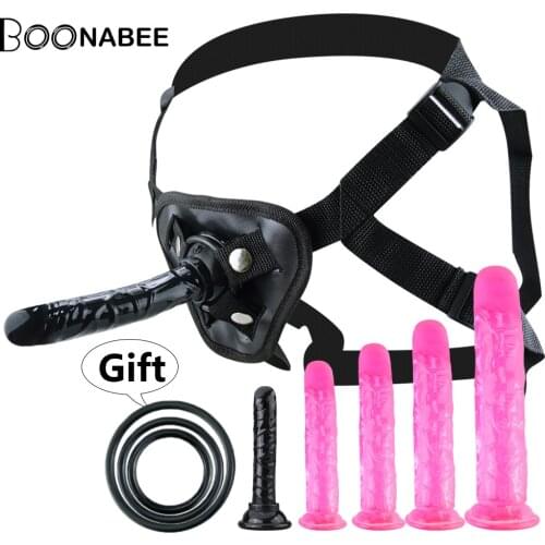 Dildo Woman Strapon Adult Sex Toys For Women Soft Penis With Suction Cup Strap on Dildo Realistic Lesbian Sex toys