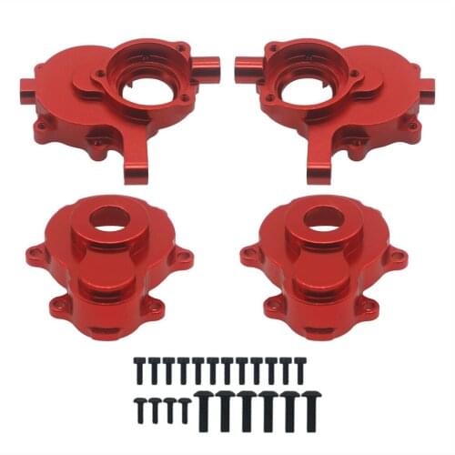 1 pair machined alloy front outer portal housing set for1/10 Redcat Gen8 crawler upgraded parts