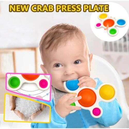 Hot Fidget Simple Dimple Toy Montessori Exercise Board Stress Relief Hand Fidget Toys Early Educational Autism Special Need L*5