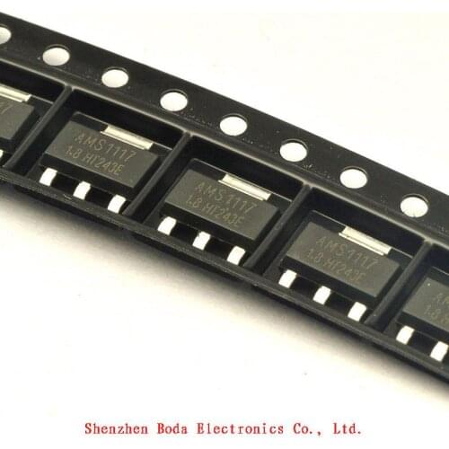 Module Free shipping step-down AMS1117-1.8V SOT223 power regulator chip linear regulator (50 PCs)