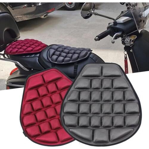 Motorcycle Seat Cushion Washable Moisture-proof Lycra Sun Protection Air Pad Cushion for Motorcyclist