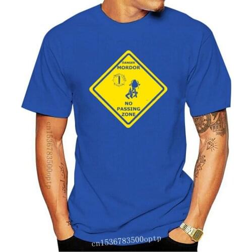 Men T Shirt Gollum - Danger Mordor no passing zone t-shirt - Starting at 10 $ tshirts Women T-Shirt