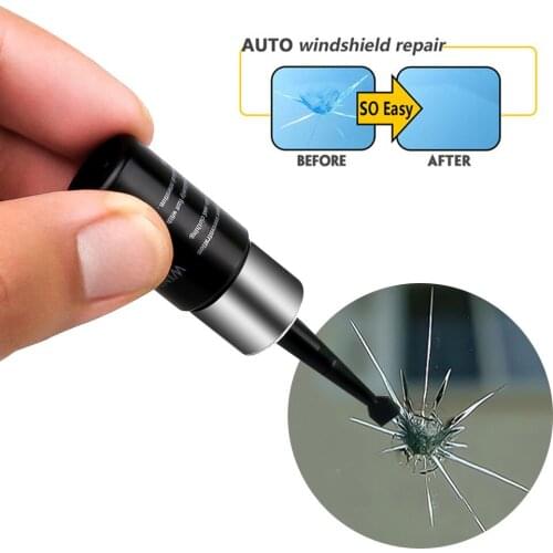DIY Windshield Repair Kit Blade Strips Resin Windscreen Glass Scratch Cure Set Adhensive Glue Restore Tool window glass cleaner