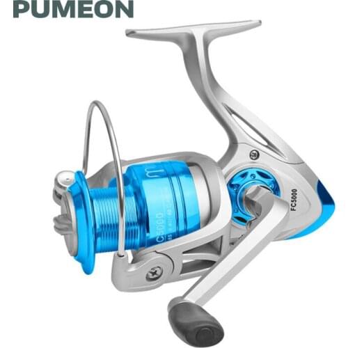 PUMEON Fishing Reel 10BB Max Drag 5KG Gear Ratio 5.2:1 Lightweight Spool Spinning Reel Freshwater Saltwater Fishing Wheels