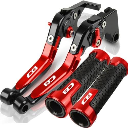 Motorcycle Brake Clutch Levers Handlebar Handle Hand Grip CB LOGO For Honda CB 125R 650R 190R 250R 300R 300F 400F CB500X CB500R
