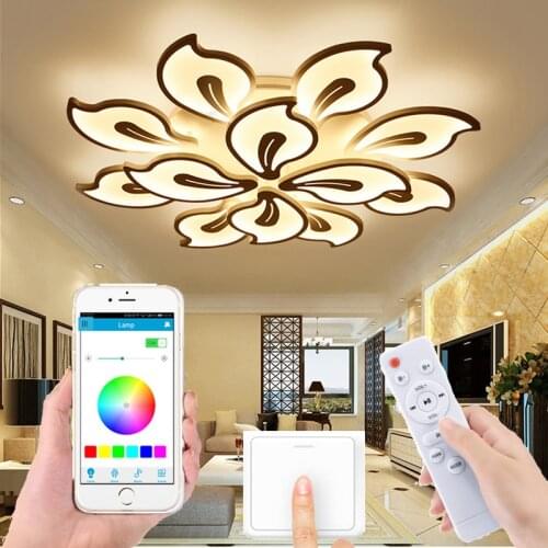 Nordic led ceiling light modern led chandeliers living room bedroom dining room Interior home chandelier lamp ceiling lamp