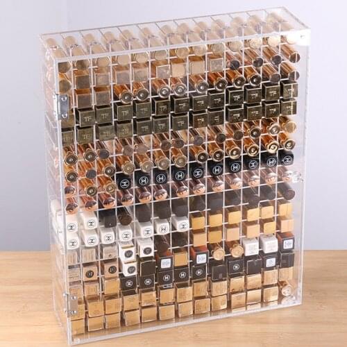 Dressing table extra large capacity acrylic cosmetics storage Lip Glaze lipstick storage box display shelf desktop shelf