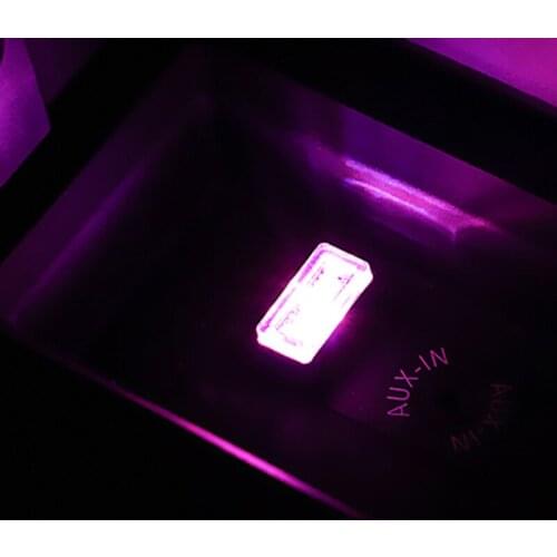 1pcs Car-Styling USB Atmosphere LED Light Car Accessories For Chery Tiggo Fulwin A1 A3 QQ Geely Vision SC7 MK CK Cross Gleagle