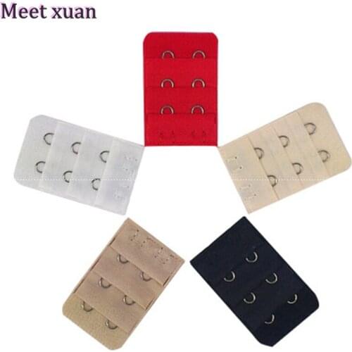 Ladies Bra Extender Strap Buckle Extension 2 Hooks 2 Rows Women Bra Extension Underwear Wholesale