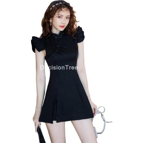 2021 satin cheongsam dress lady chinese qipao dress+pants set wedding party cheongsam vestidso qipao dress elegant party dress