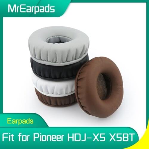 MrEarpads Earpads For Pioneer HDJ X5 X5BT Headphone Headband Rpalcement Ear Pads Earcushions Parts