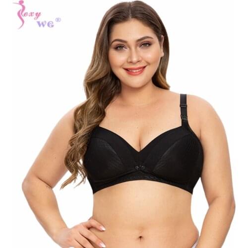 SEXYWG Maternity Womens Plus Size Wirefree Cotton Maternity Nursing Bra Soft cup Sleeping Underwear pregnant lingerie mother br