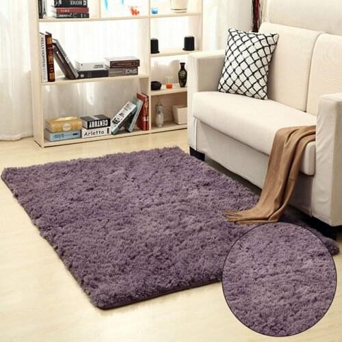 Living Room Decorative Carpets Silk Wool 40x60cm Bedroom Non-slip Carpet Coffee Table Living Modern Home Yoga Mat For Children