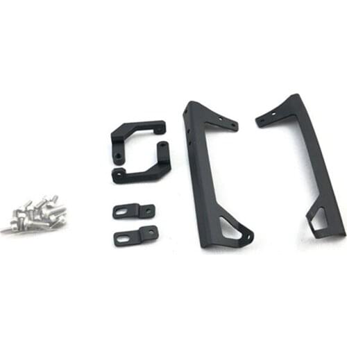 Rc Crawler Car Body Roof Spotlights Metal Backet With Tail Light Stand Mount Kits For 1/8 Scale CAPO JKMAX Toy Truck Parts