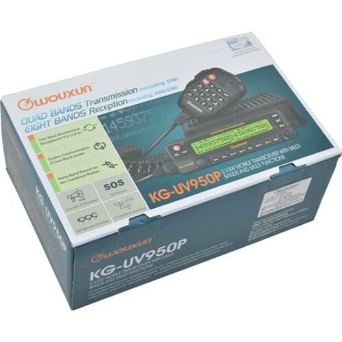 Wouxun Mobile CB Radio Transceiver KG-UV950P Qual band 10-20km talk range radio for car Max.50W cb car radio station