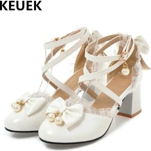 New Children Leather Shoes High-heeled Dress Shoes Girls Princess Performance Party moccasins Baby Student Shoes Kids 019