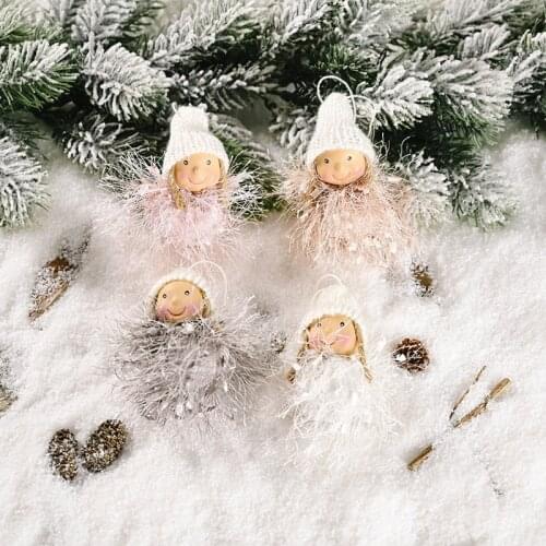 2022 New Christmas Decorations Santa Claus Plush Faceless Doll Doll Childrens Doll Christmas Pendant