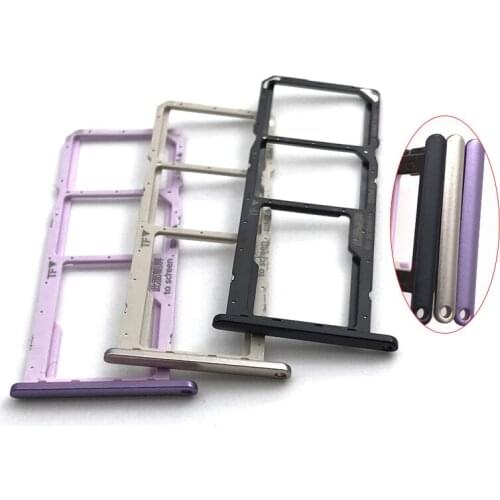 New Micro SIM Card Tray Slot Holder Compatible For Huawe Honor 8C SIM Slot Adapter Replacement Parts