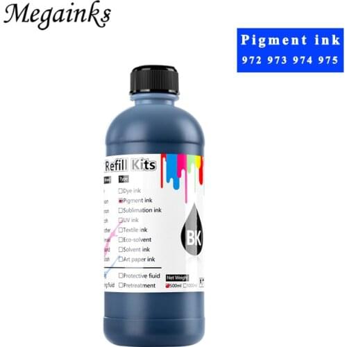500ML pigment ink Refill Bulk CISS ink For HP pagewide 352dw 377dw 452dw 452dn 477dw 477dn 552dw 577dw P55250dw P57750dw