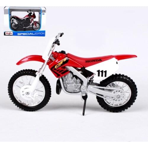Kids Gifts Maisto 1:18 Original Authorized Simulation Alloy Motorcycle Model 12 Styles Honda Africa Twindct Toys Cars Collection