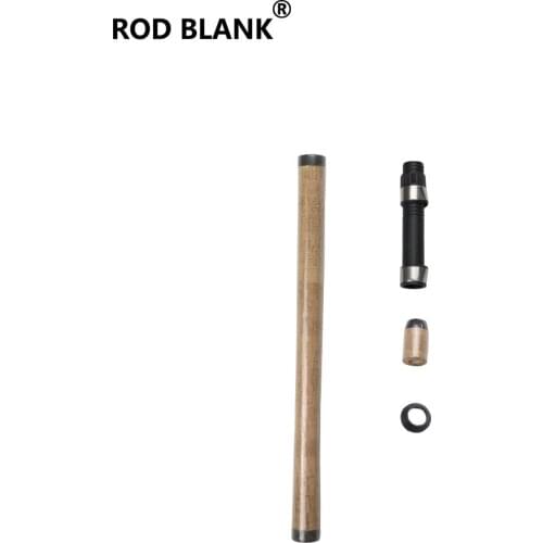 Rod Blank 1 Set 47.4CM Cork Spinning Rod Handle Kit Rod DIY Component For Rod Repair Accessory NO.2
