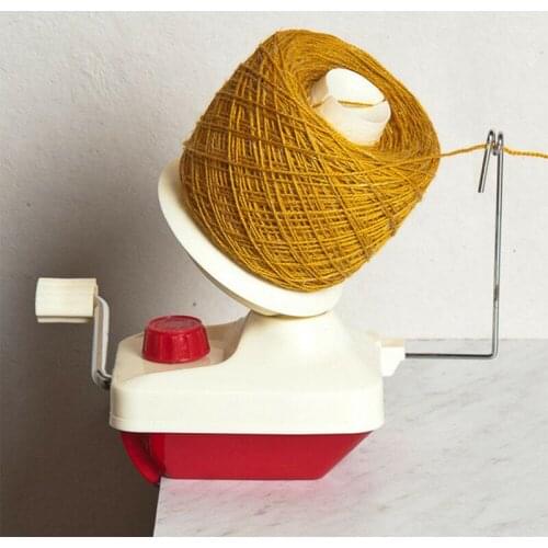 Swift Yarn Fiber String Ball Wool Winder Holder Hand Operated Manual Handheld String Winding Machine Sewing Accessories New