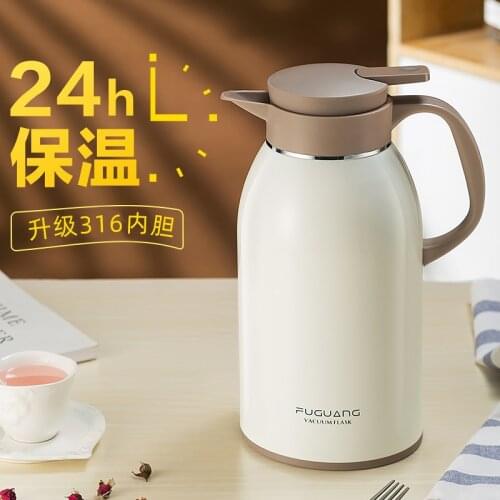 Stainless Steel Thermal Insulation Pot Nordic Home Insulation Pot Bottle Gourde Thermos Large Capacity Isotherme Household BC