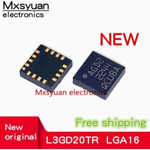 10pcs~100pcs/lot L3GD20TR L3GD20 LGA-16 AGD2 New and original digital gyro sensor chip