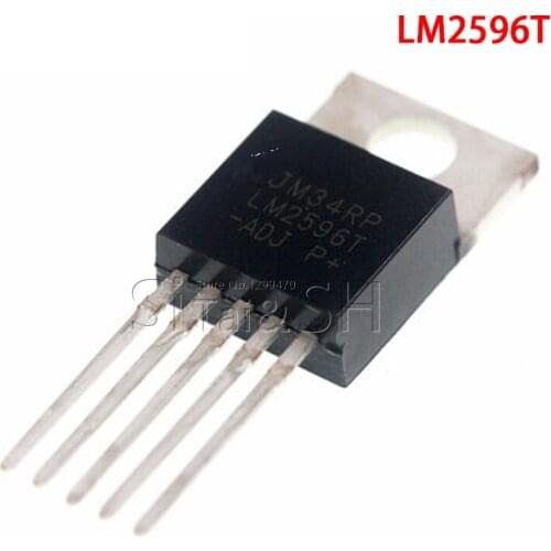 10pcs LM2596T-12 LM2596T 12 LM2596 TO-220-5 chips NEW