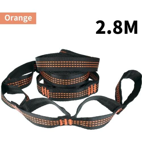 2.8 meters Hammock Straps - Hammock Tree Straps Set 500KG Heavy Duty 100% No Stretch Suspension System Kit - Hammock Accessories