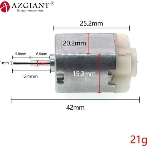 AZGIANT FC-140 Micro Motor for Driving Side Rearview Mirror Adjust Motor for Toyota Gt86 Subaru Forester Car Accessories