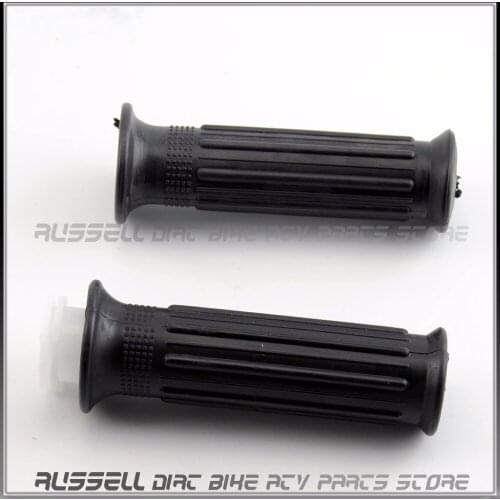 Black Rubber Throttle Switch Grip Right Handle for Suzuki GN125 GS125