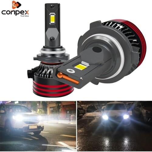 Conpex Auto Bulbs HB4 9006 HB3 9005 H1 LED H7 H4 H11 Car Headlights 2PCS/Lot 100W 11000Lm 12V 6000K Headlamp Led Lights For Car