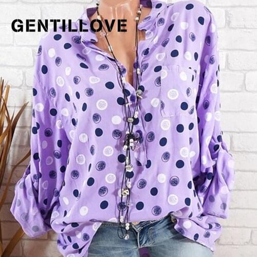 GENTILLOVE Women's Oversized Shirts